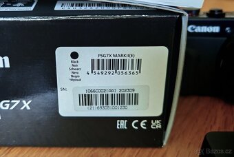 Canon PowerShot G7 X, Mark II, v záruce - 9