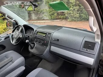 VW Multivan T5 2.0TDI 103kW,Team,7.sedadel,Webasto,Serviska. - 9