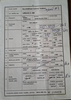 Ursus C-385 4×4 + radlice sněhu, STK 6/2027 – připraven na z - 9