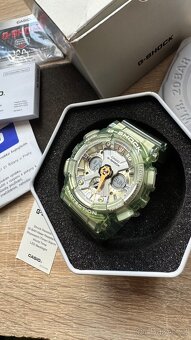 Hodinky Casio G-SHOCK GMA-S120GS-3AER- krásné, nové - 9