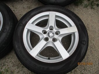 Alu kola 5x100 R16 Pneu letní 205/55 R16 - 9