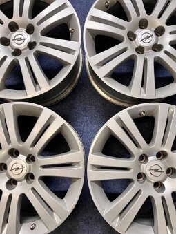 5x110 R17 originál disky Opel - ET39 - 9