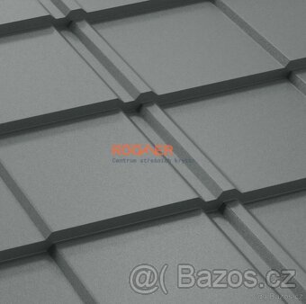 Modulová plechová střešní krytina Britanic Mat od - 9