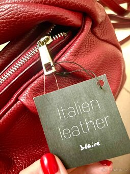 BLAIRE NOVÁ kožená kabelka do ruky, crossbody - 9