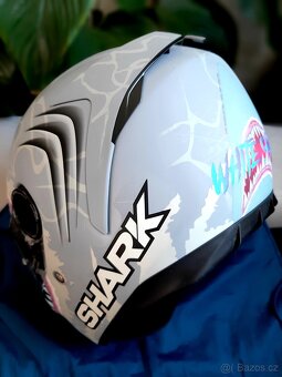 Přilba Shark Spartan Carbon / Replica Lorenzo..  NOVÁ - 9