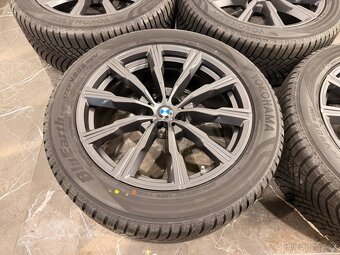 originální alu zimní BMW X5 X6 G05 G06 r20 dot25 - 9