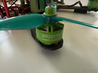 Freestyle dron 5”, ELRS + analog, použitý + nový rám zdarma - 9