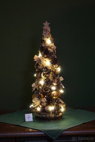 Vánoční stomeček 42cm světelný - 9