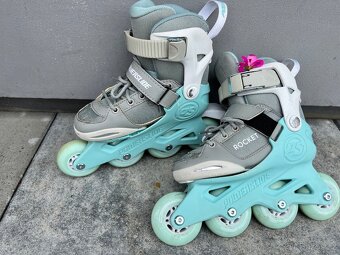 KOLEČKOVÉ BRUSLE ROCKET DĚTSKÉ - 9