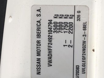 Nissan Cabstar 2.5TDCi 6 míst,sklápěč, TOP - 9