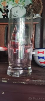 sběratelská pivni vánoční sklenice Budvar - 9