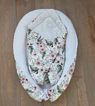 Set pro miminko ByLuci – hnízdečko, rychlozavinovačka, deka - 9