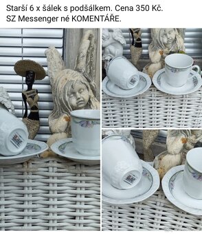 Porcelán viz fota. Cena za položku na fotografii. - 9