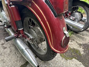 Jawa 350, kývačka, panelka - 9