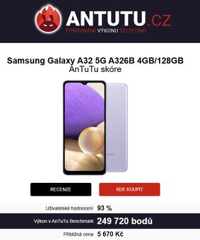 Samsung Galaxy A32 5G, 4GB/128GB - 9
