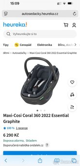 Maxi-Cosi Coral 360 2022 Essential Graphite - 9