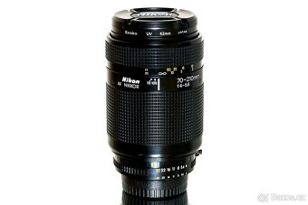 Nikon AF Nikkor 70-210mm 1:4-5,6 + UV Kenko TOP STAV - 9