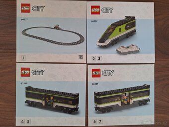 Expresní vláček 60337 + Výhybky 60238 (LEGO CITY) - 9