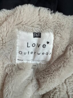 Dívčí zimní bunda/ parka F&F 122/128 - 9