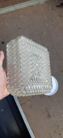 Starožitná polička / odkládací stoleček + RETRO SVĚTLA - 9