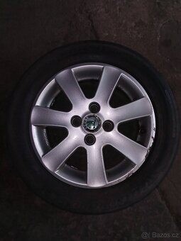 Sada letních ALU kol Škoda CITIGO + pneu Goodride - 9