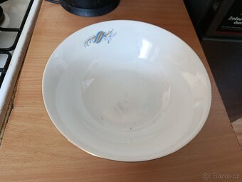 Porcelánové talíře a mísy retro - 9