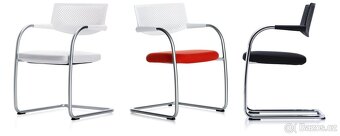 Kancelářská židle - Vitra Visavis (PC 8 600,-) 4ks - 9