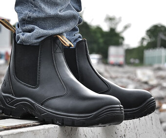 S3 pracovní boty s ocelovou špičkou M8025, velikost EU46 - 9