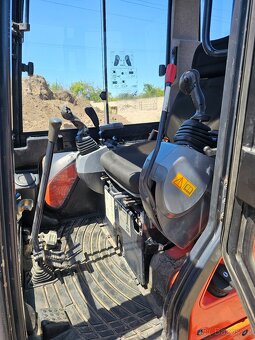 Pásový bagr Kubota U35 + Rotátor Engcon EC204 - 9