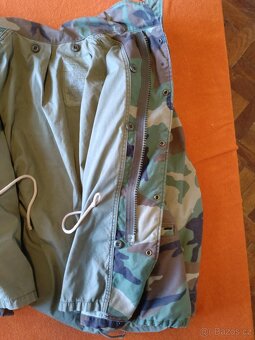 BUNDA PARKA M65 ORIGINAL WOODLAND GOLDEN L/SHORT - 9