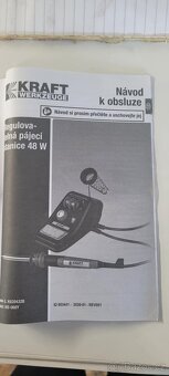Pájecí stanice regulovatelná Kraft - 9