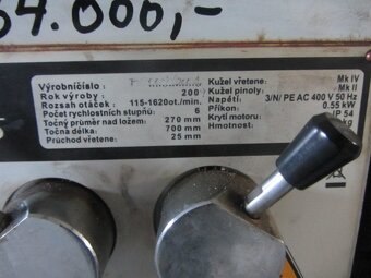 Universální soustruh PROMA SPA 700 P - 9