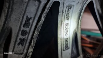 BMW ORIG ALU 225/55/17 97H - ZIMA - 5x120 - Č.87 - 9