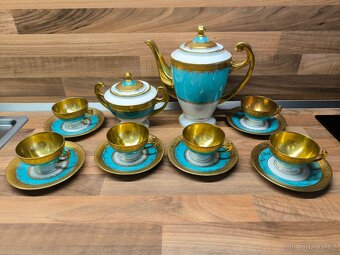 Starožitná Art Deco porcelánová souprava - 9