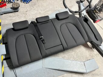 Sedadla / sedačky AUDI A6 C7 4G vyhřívané, top stav - 9