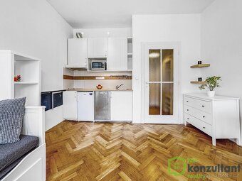 Pronájem byty 1+kk, 22 m2 - Brno - Veveří, ev.č. 00754 - 9