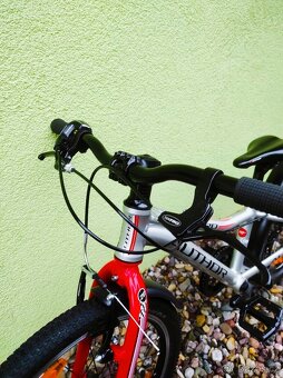 Značkové kolo Author Record 20" (stříbrná/červená) - 9