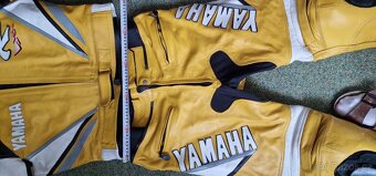 Kožená pánská kombinéza YAMAHA - XL - 9