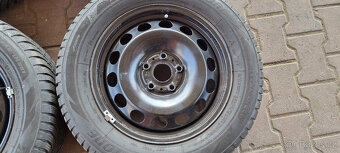 Plechové disky VW Troc 5x112 6x16 ET43 205/60r16 zimni - 9