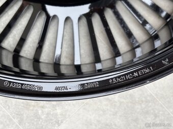 R21 21” Sl63 Maybach Kola Alu Mercedes R21 Černý Lesk - [24. - 9