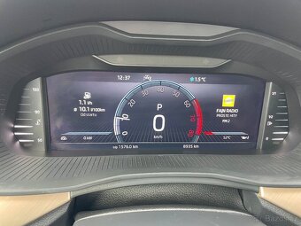 ŠKODA SCALA 1.5TSI 110kw, ZÁRUKA, NAJETO 8tis.KM, DSG - 9