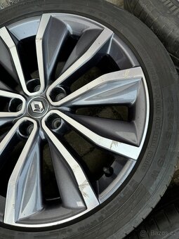 ORIGINÁL Alu Renault EGEUS R19, 5x114.3 - LETNÍ PNEU, TPMS - 9