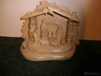 Český dřevěný betlém 14B8 - 9