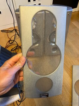 Minidisc MDLP stylovy Hifi system Sharp MD-E9000H - 9