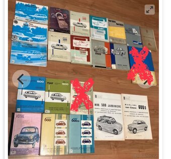 Fiat 500, 600, 600D, 124spider, 1100, 1200cabrio - 9