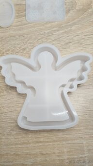 Silikonové formy na pryskyřici - Anděl, motýly, kočky - 9