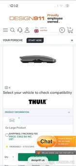 Thule box rakev střešní nosič - 9