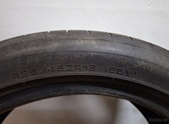 Letní pneu 225/45/18 2xDunlop, 2xMichelin - 9