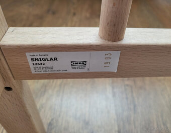 Postýlka ikea sniglar a doplňky pro miminko - 9