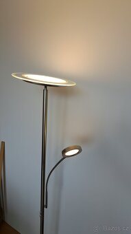 Stojací LED lampa s lampou na čtení, nastavitelná - 9